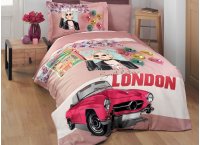 Постельное белье сатин 3D First Choice - London (Турция), подростковый